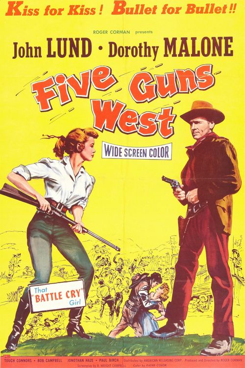 Five Guns West Poster
