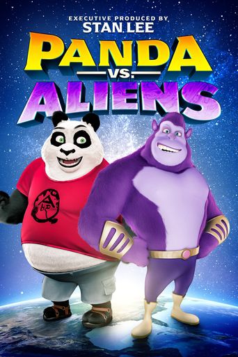  Panda vs. Aliens Poster