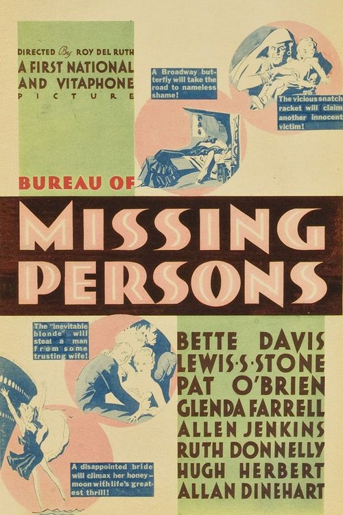 Bureau of Missing Persons Poster