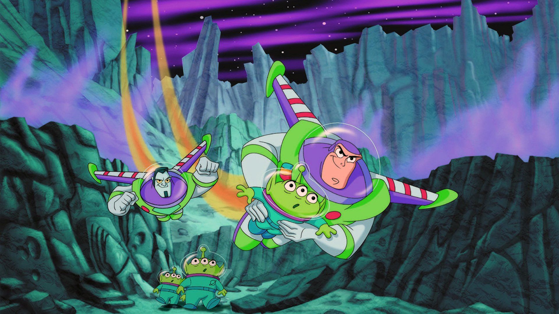 Buzz Lightyear of Star Command: The Adventure Begins Backdrop