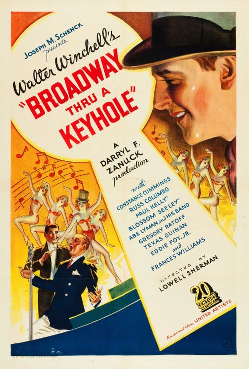 Broadway Thru a Keyhole Poster