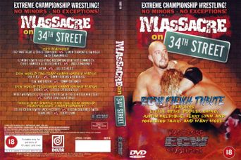  ECW Massacre on 34th Street Poster