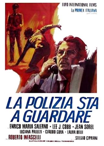 La polizia sta a guardare Poster