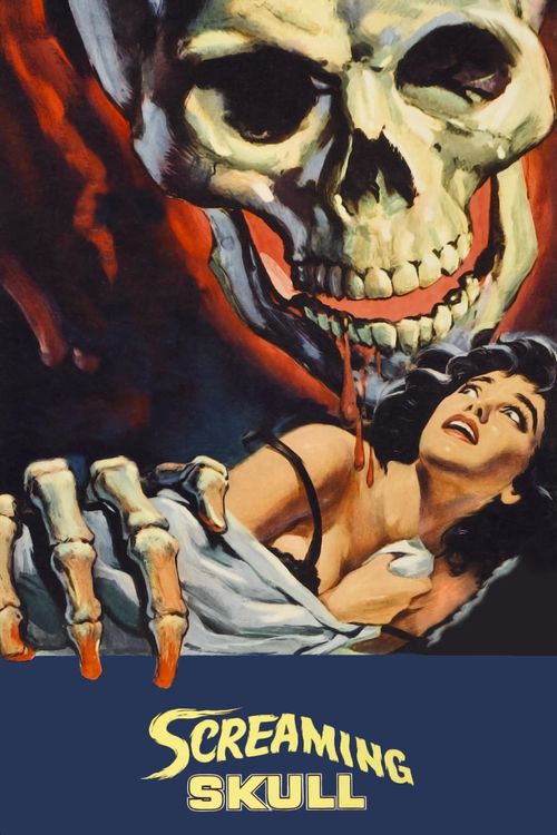 The Screaming Skull Poster