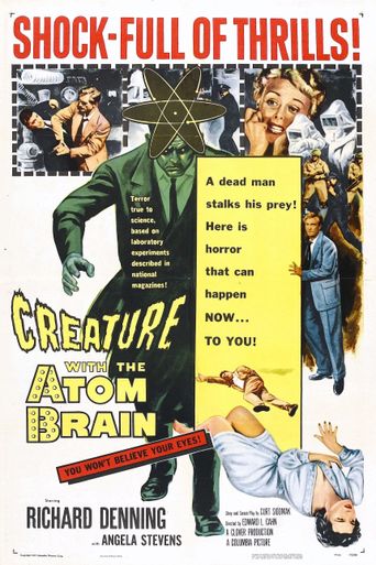  Creature with the Atom Brain Poster