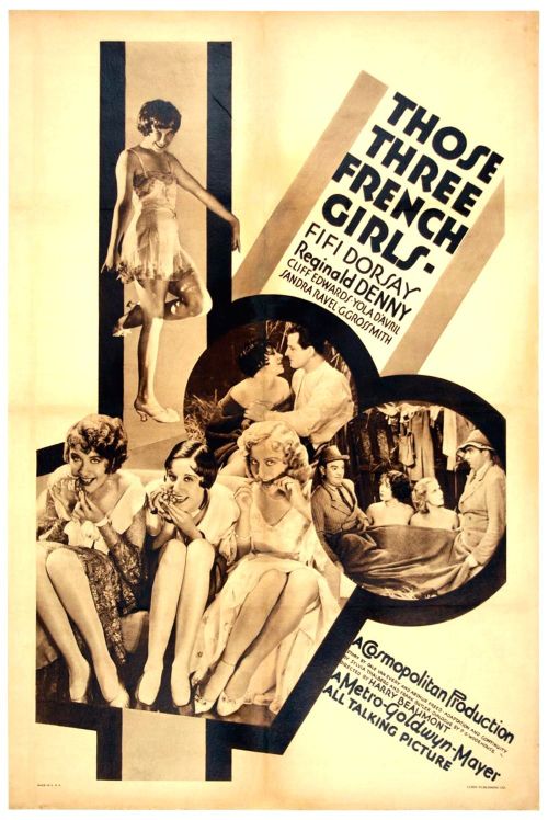 Those Three French Girls Poster
