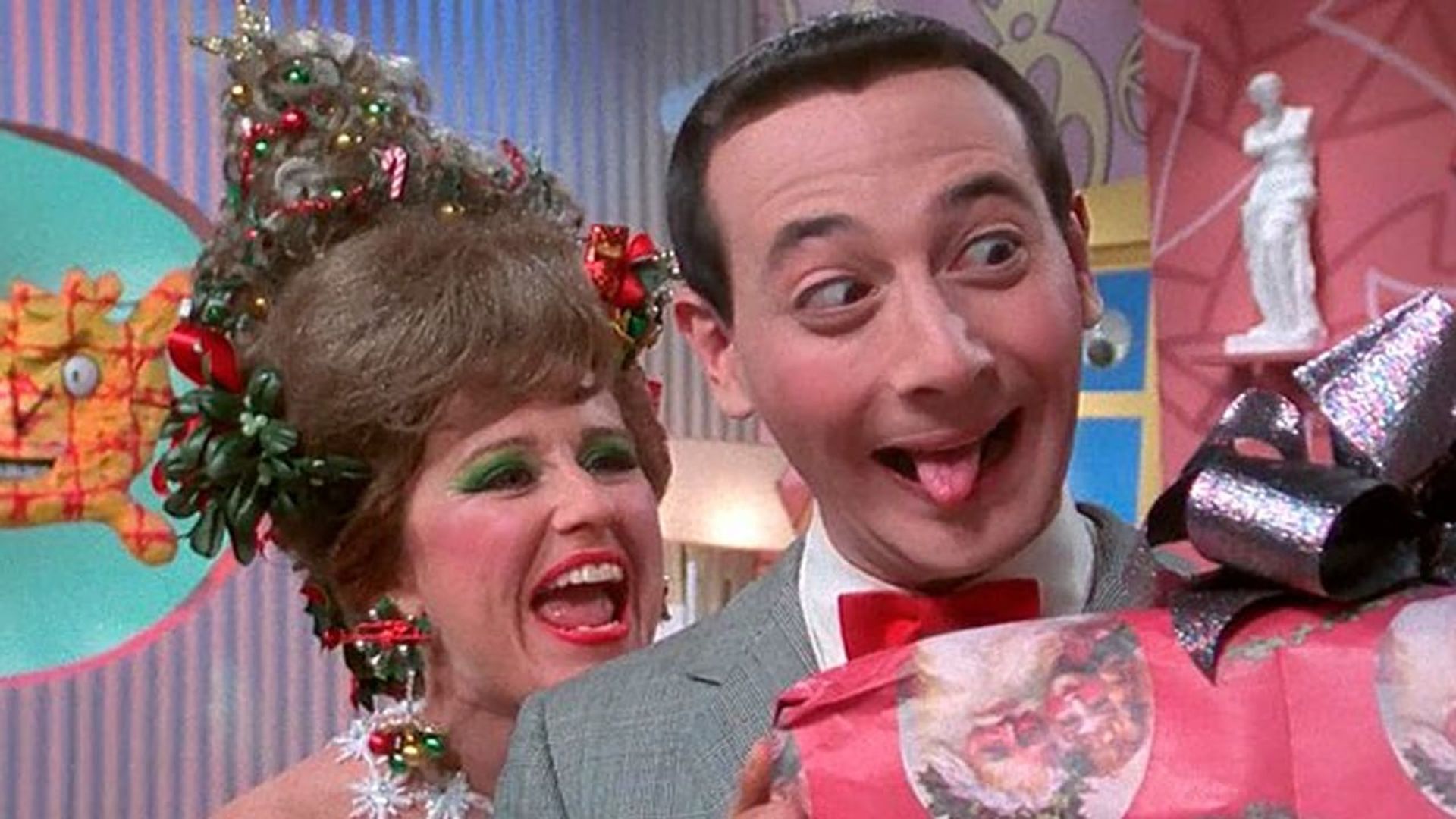 Pee-wee's Playhouse Christmas Special Backdrop