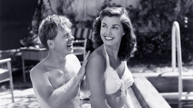Andy Hardy's Double Life Backdrop