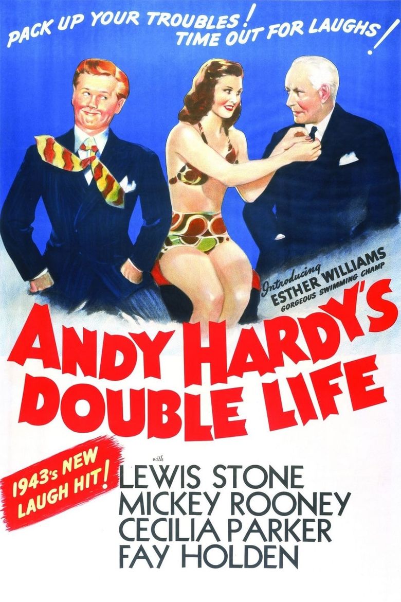 Andy Hardy's Double Life Poster