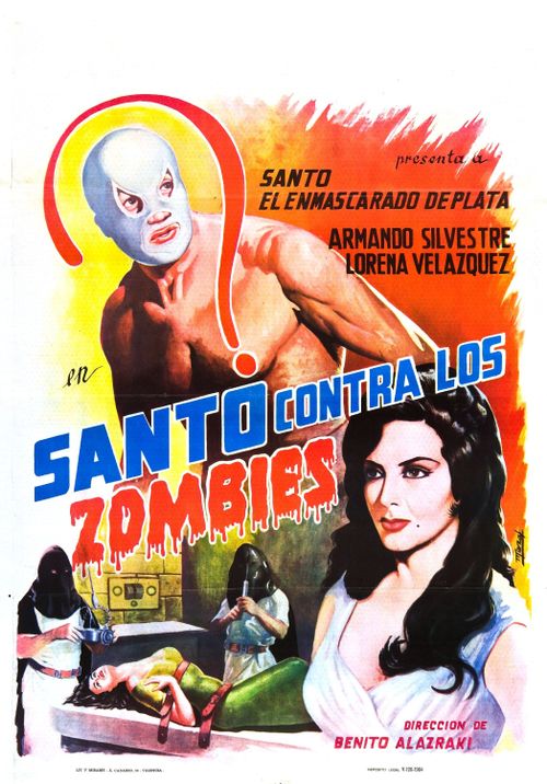 Santo vs. the Zombies Poster