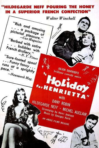  Holiday for Henrietta Poster