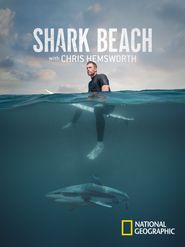 Shark Beach with Chris Hemsworth Poster