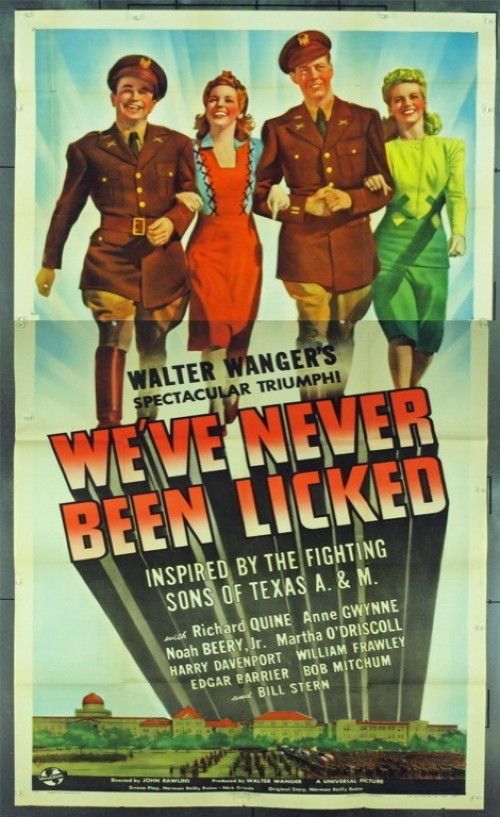 We've Never Been Licked Poster