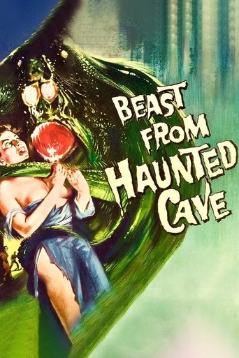  Beast from Haunted Cave Poster