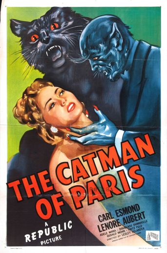  The Catman of Paris Poster