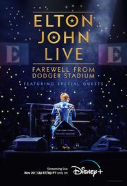  Elton John Live: Farewell from Dodger Stadium Poster