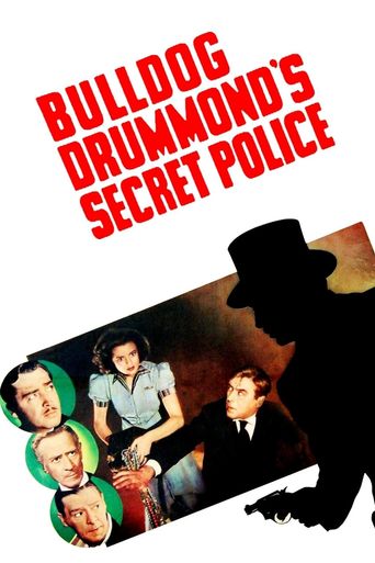  Bulldog Drummond's Secret Police Poster