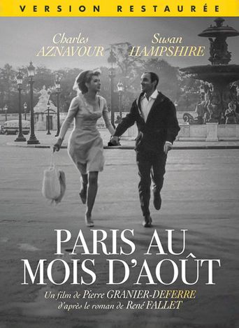 Paris au mois d'août Poster