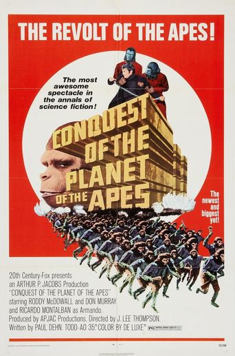  Conquest of the Planet of the Apes Poster