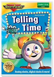  Rock N Learn®: Telling Time Poster
