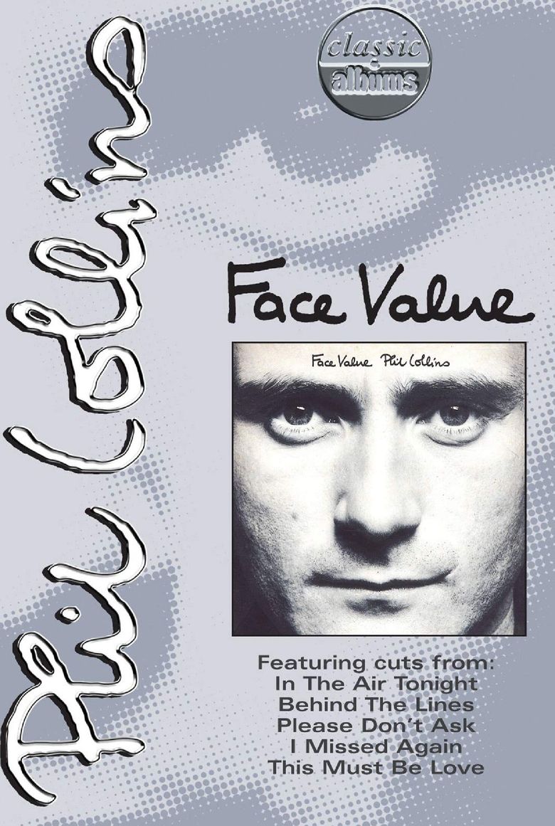 Phil Collins: Face Value Poster