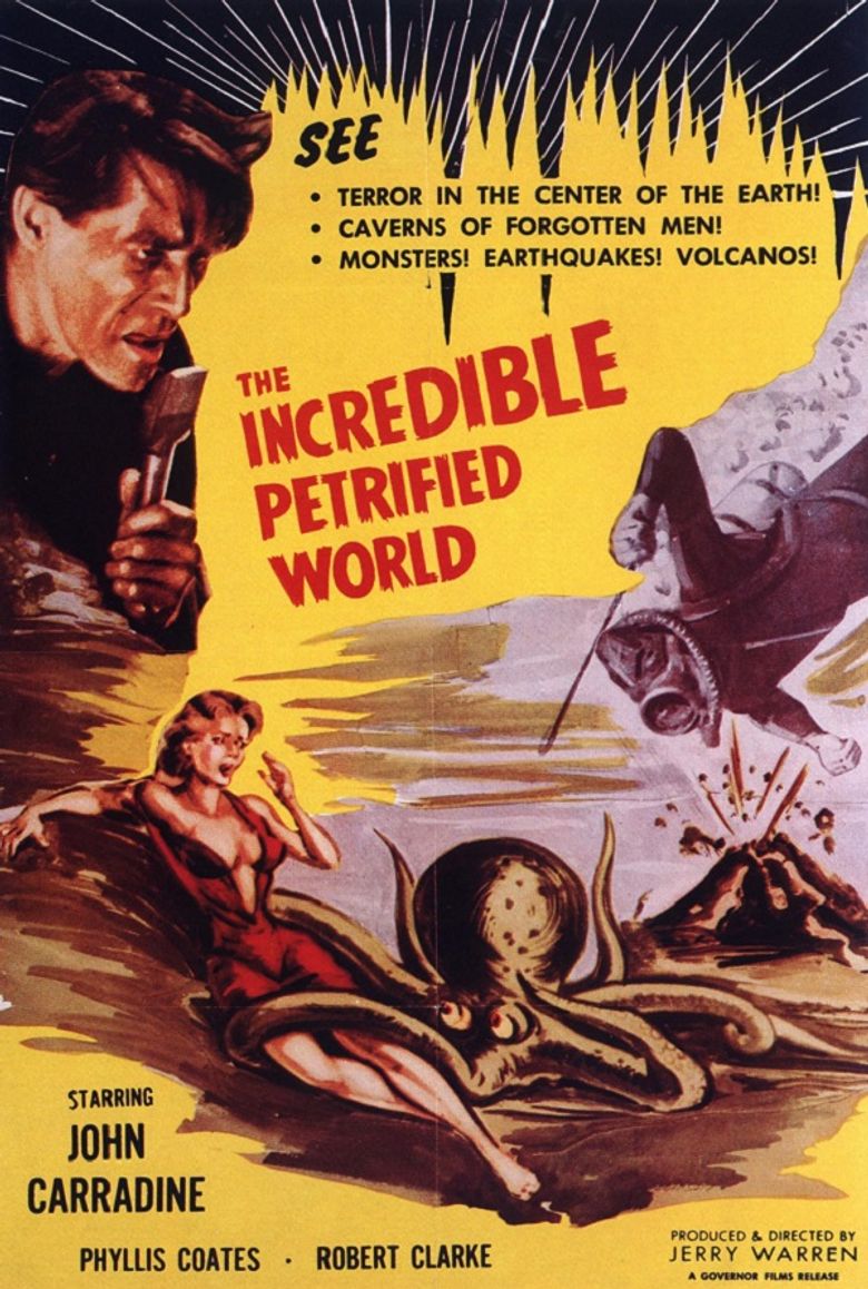 The Incredible Petrified World Poster
