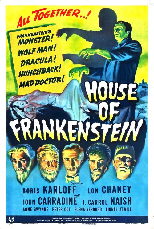 House of Frankenstein Poster