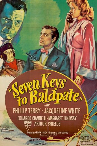  Seven Keys to Baldpate Poster