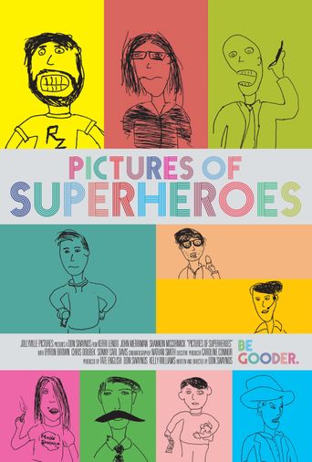  Pictures of Superheroes Poster