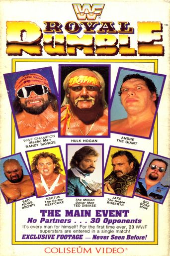  WWE Royal Rumble 1989 Poster