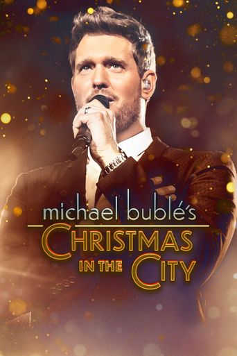  Michael Buble's Christmas in the City Poster