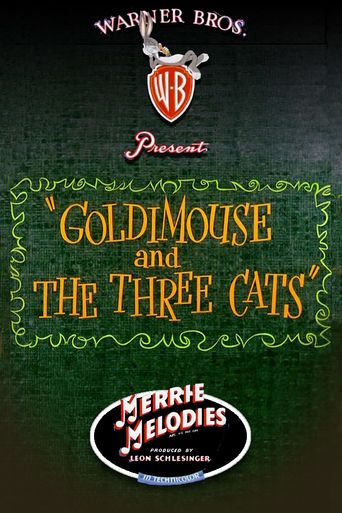  Goldimouse and the Three Cats Poster