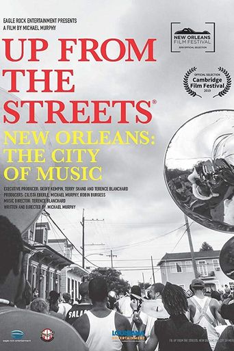  Up from the Streets: New Orleans: The City of Music Poster