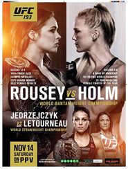  UFC 193: Rousey vs. Holm Poster