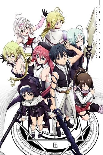  Trinity Seven The Movie 2: Heavens Library & Crimson Lord Poster