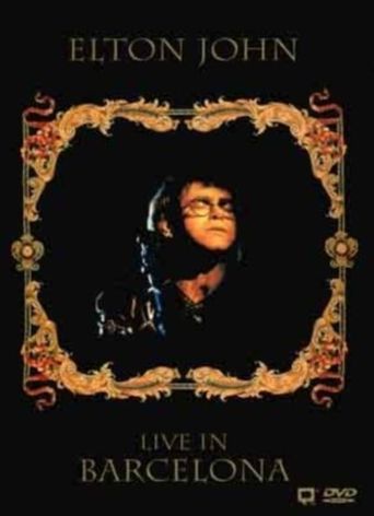  Elton John: Live In Barcelona Poster