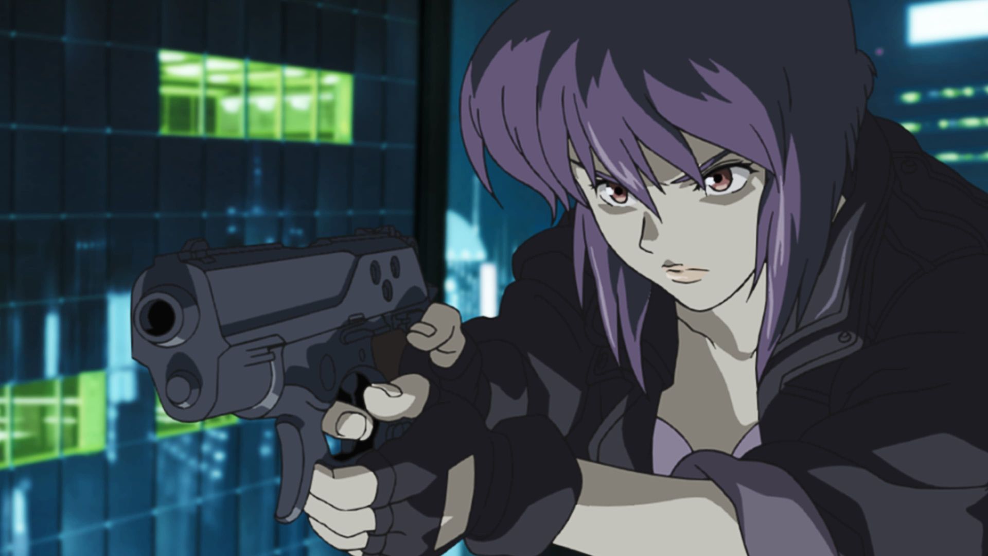 Ghost in the Shell: Stand Alone Complex - The Laughing Man Backdrop