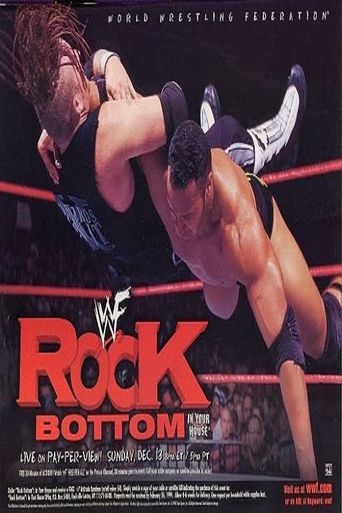  WWE Rock Bottom: In Your House Poster