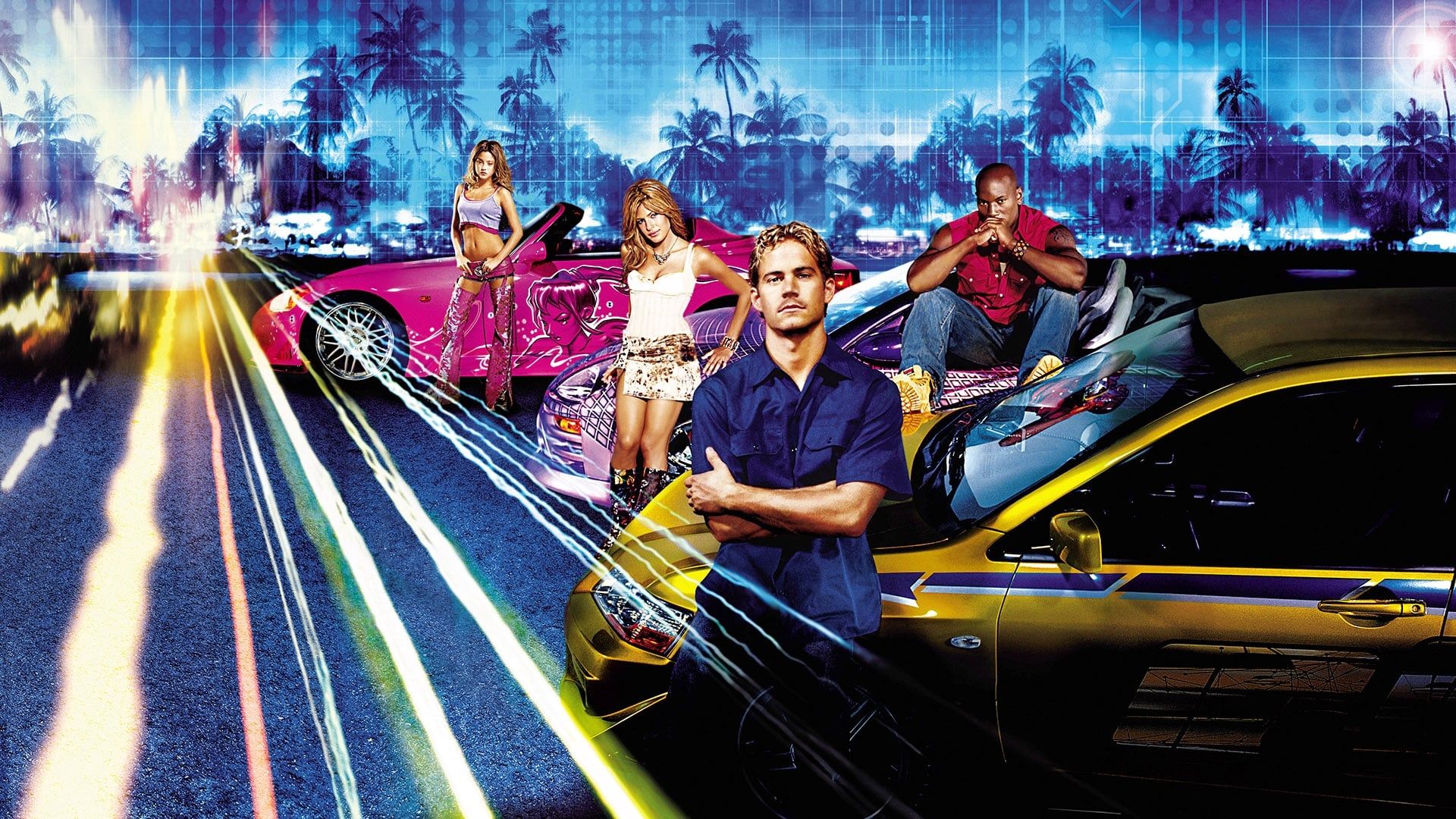 2 Fast 2 Furious Backdrop