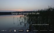  George and George on the Lake Poster