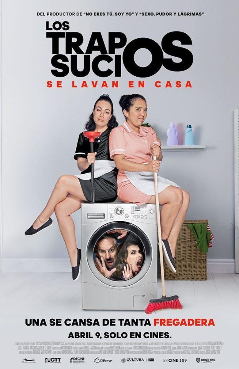 Dirty Clothes Are Washed at Home Poster
