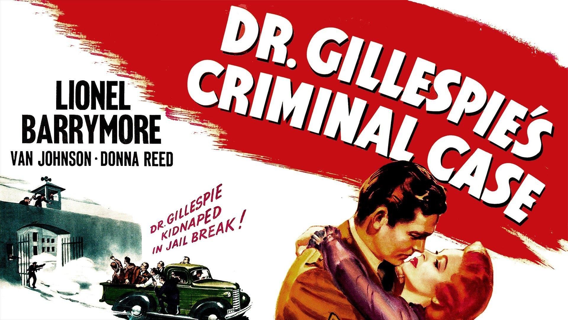 Dr. Gillespie's Criminal Case Backdrop