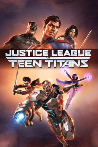  Justice League vs. Teen Titans Poster