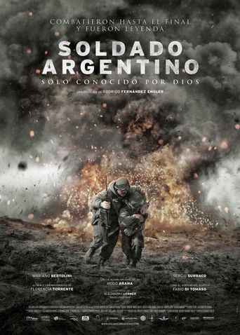  Soldado Argentino solo conocido por Dios Poster