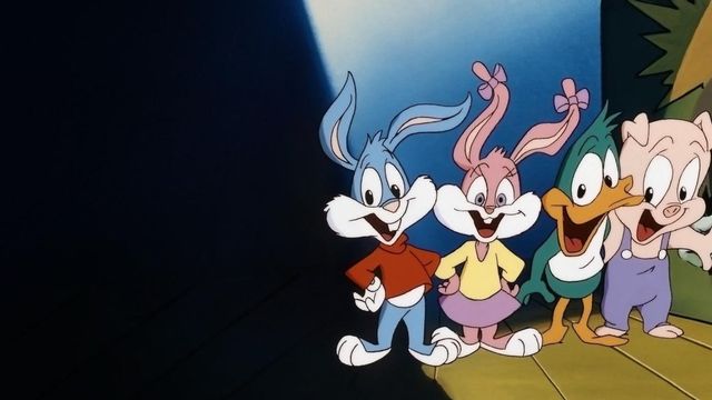 Tiny Toons' Night Ghoulery Backdrop