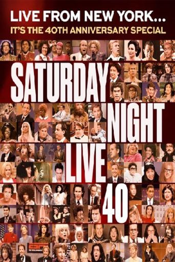  Saturday Night Live 40th Anniversary Special Poster