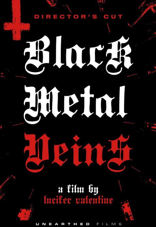 Black Metal Veins Poster