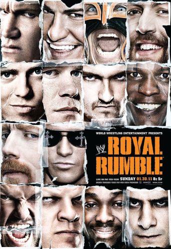  WWE Royal Rumble 2011 Poster