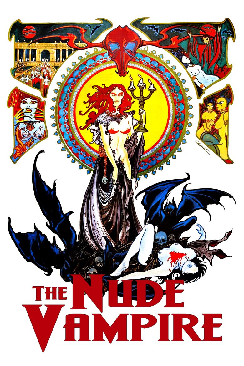 The Nude Vampire Poster