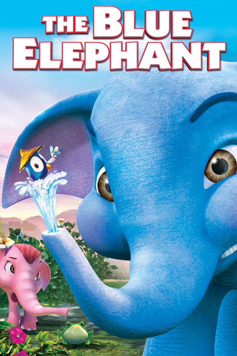 The Blue Elephant Poster